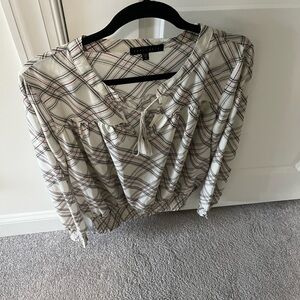 Checkered Women's Top